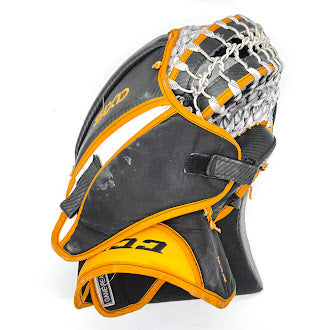 CCM AXIS - Ensemble de protections de gardien de but Pro Stock d'occasion (noir/jaune)